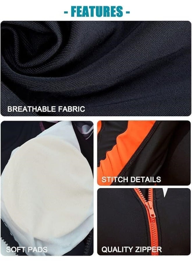 TRASSLE Wetsuit Women Diving Suit with Front Zip, Wetsuits for Women in Cold Water Swimming Diving Snorkeling Kayaking  - Image 5
