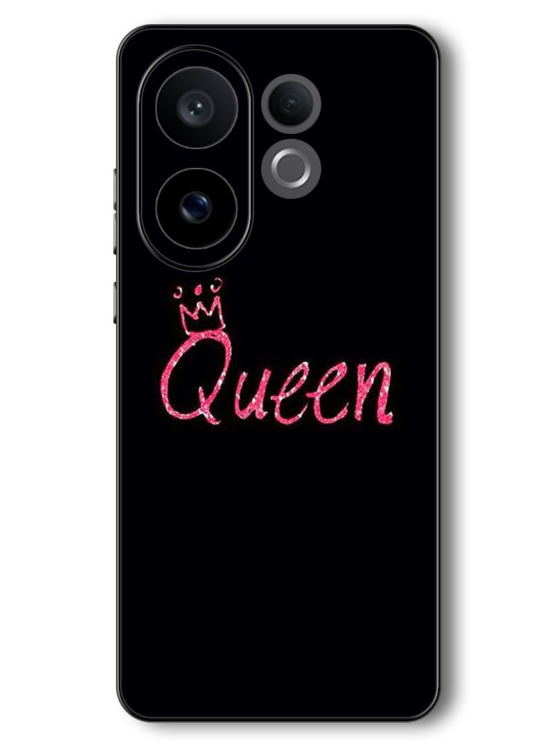 Theodor Case Compatible with Vivo V60 6.77 Inch Protection Shockproof Bumper Cover Queen - Image 1