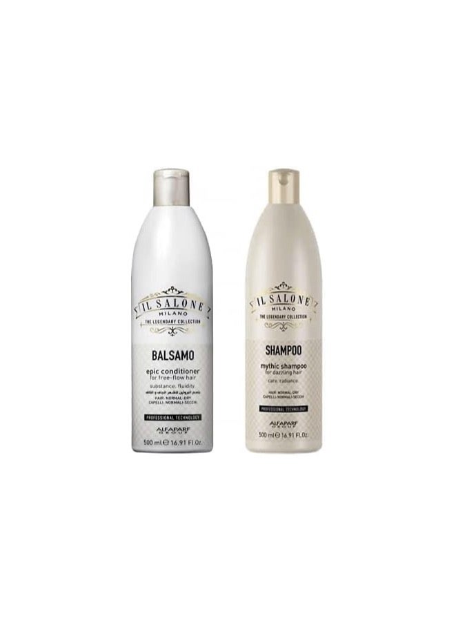 Il Salone Milano Protein Shampoo + Conditioner 500 ml Dry Damaged Hair (Promotion Pack) - Image 3