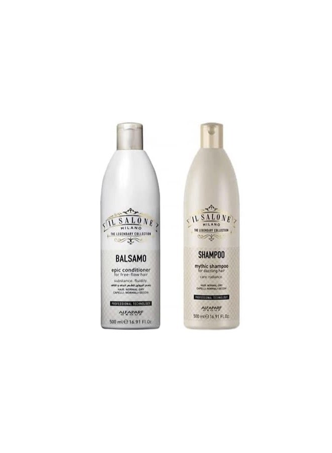 Il Salone Milano Protein Shampoo + Conditioner 500 ml Dry Damaged Hair (Promotion Pack) - Image 4