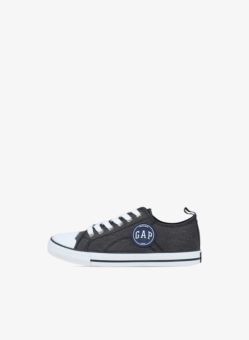 GAP Boys' Logo Deail Sneakers with Lace-Up Closure - HOUSTON II - Image 3