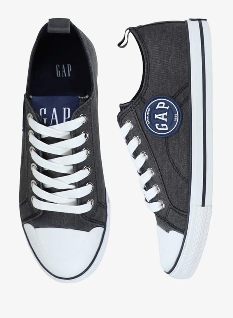 GAP Boys' Logo Deail Sneakers with Lace-Up Closure - HOUSTON II - Image 1
