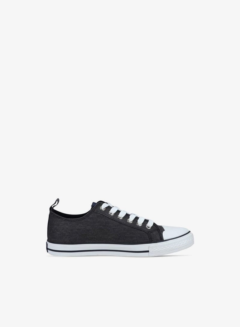 GAP Boys' Logo Deail Sneakers with Lace-Up Closure - HOUSTON II - Image 2