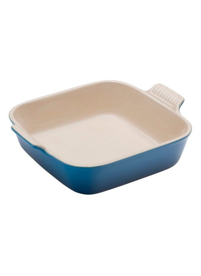 Le Creuset Stoneware Heritage Square Dish 3 Qt. (9") Marseille  - Image 1
