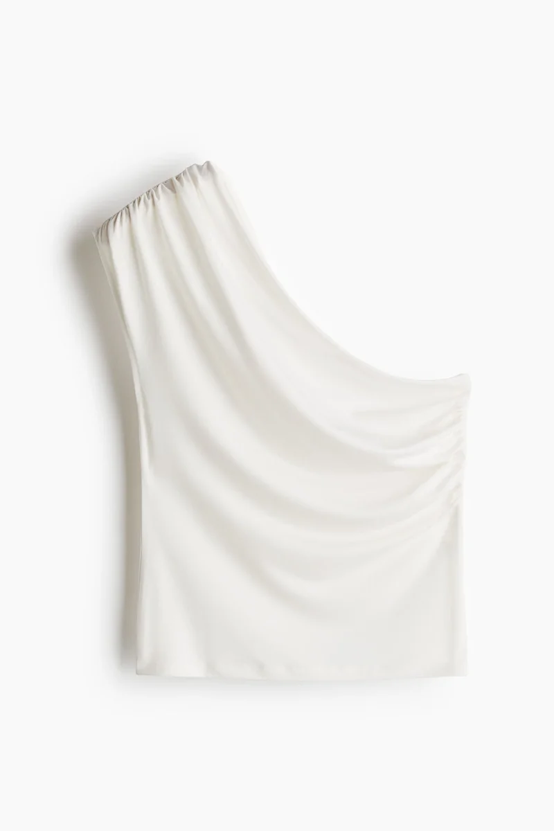 اتش اند ام بلوزة بكتف واحد