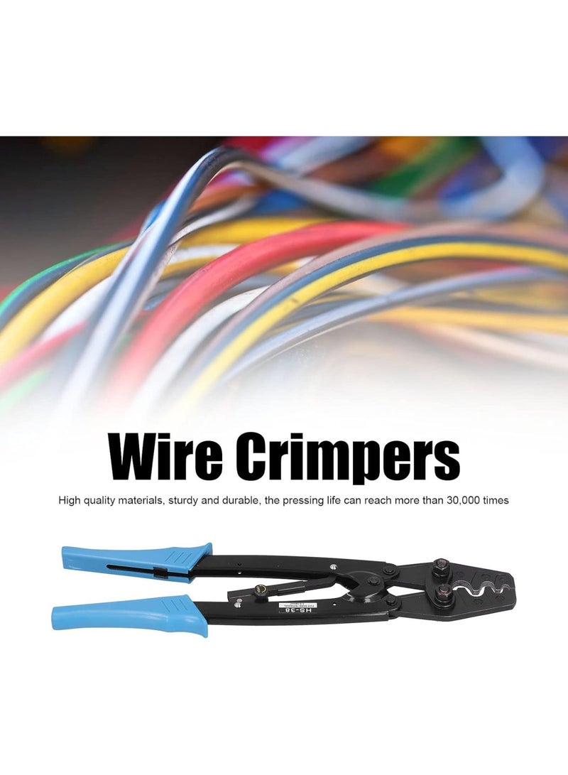 جي جوت أداة تجعيد الأسلاك 10-2AWG، أداة تجعيد طرفية معزولة بسقاطة 5.5-38 مم² للديكور المنزلي، وصلات الأسلاك، ملحقات الأجهزة المنزلية - Image 3