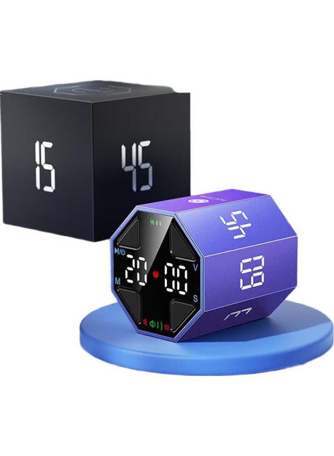 llano Flip Timer, Learning Tool For Children'S Time Management, Student Timer, Countdown Reminder, Kitchen And Office Timer, Visual Time Management Tool, Small Square Timer, Summer Vacation Gift - Image 1