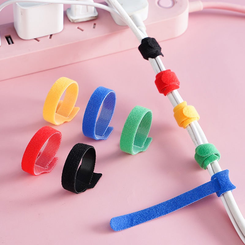 Velcro Wire Fixing Cable Organizer Headset Data Cable Tape Storage Network Cable Charging Cable Tying Tape - Image 4