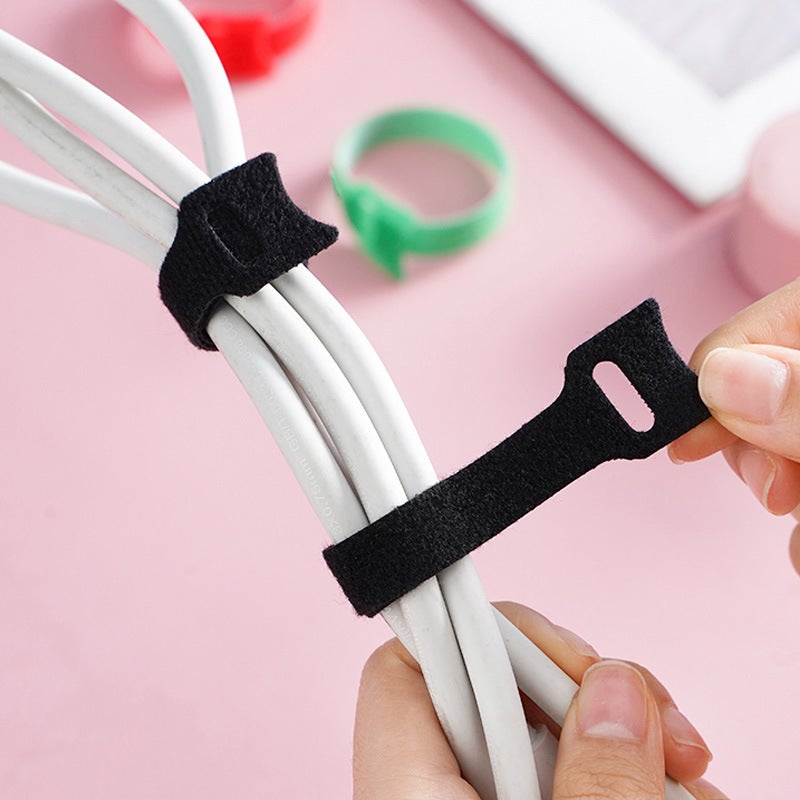 Velcro Wire Fixing Cable Organizer Headset Data Cable Tape Storage Network Cable Charging Cable Tying Tape - Image 5
