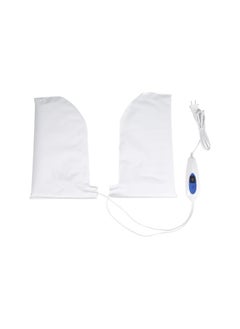 Heated Hand Mitts, Hand Warmer for Arthritis Therapeutic Heated Mitts for Paraffin Wax Therapy Manicure Spa Treatment Hand Care Mittens Us Plug 100?240V Electric Heating Hand Mitt Gloves