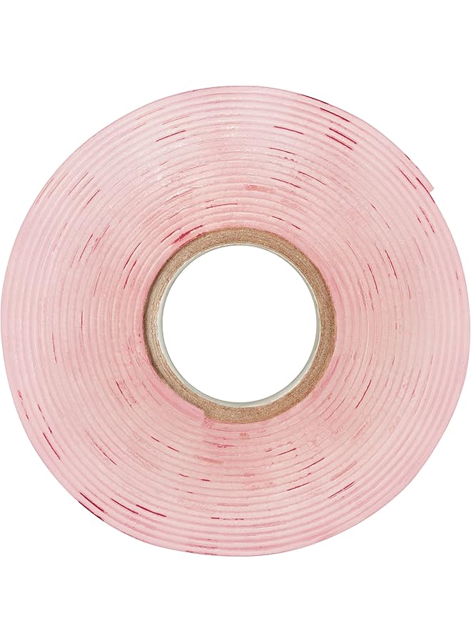 Mount Clear Tape 1 In X 60 In 2.54Cm X 1.52M 1 Roll Pack Holds 6.8 Kg Whole Roll Transparent Color Multi Surface Easy To Use No Tools Double Sided Adhesive Tape