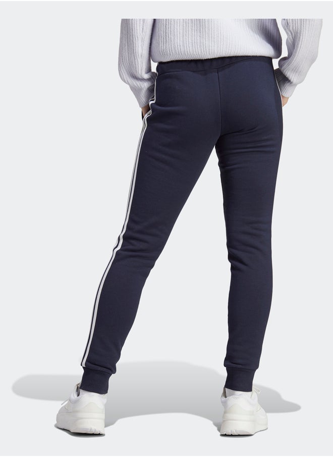 Adidas Essentials 3-Stripes French Terry Cuffed Joggers  - Image 2