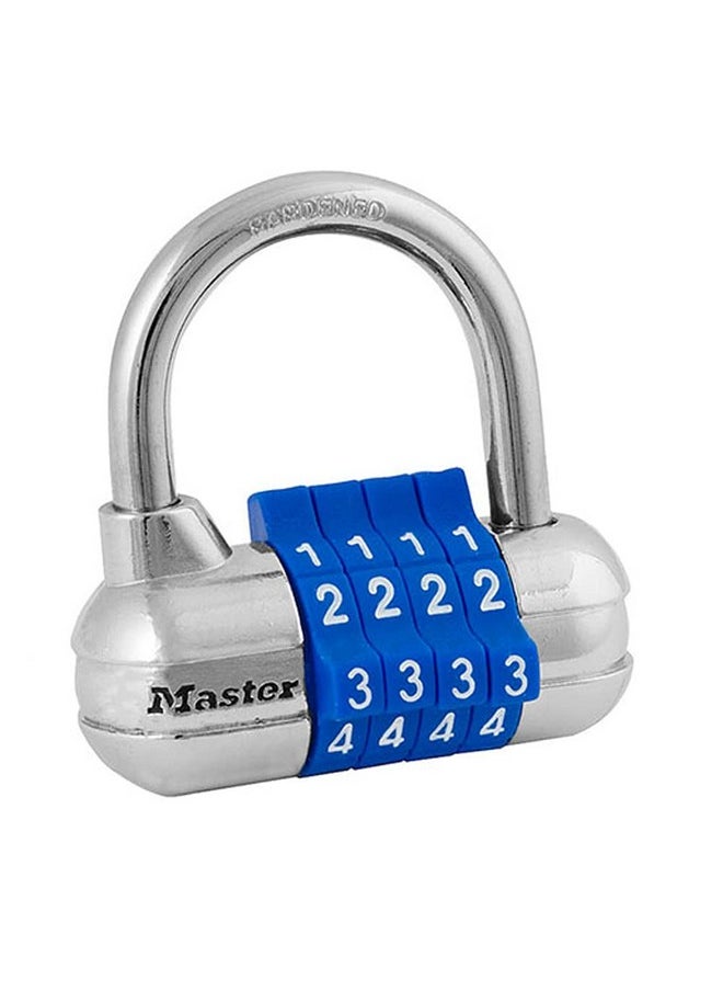 Master Lock Master Lock Set Your Own Combination Padlock, Gym Locker Locks with Code for Securing Indoor Valuables, Color May Vary, 1523D  - Image 1