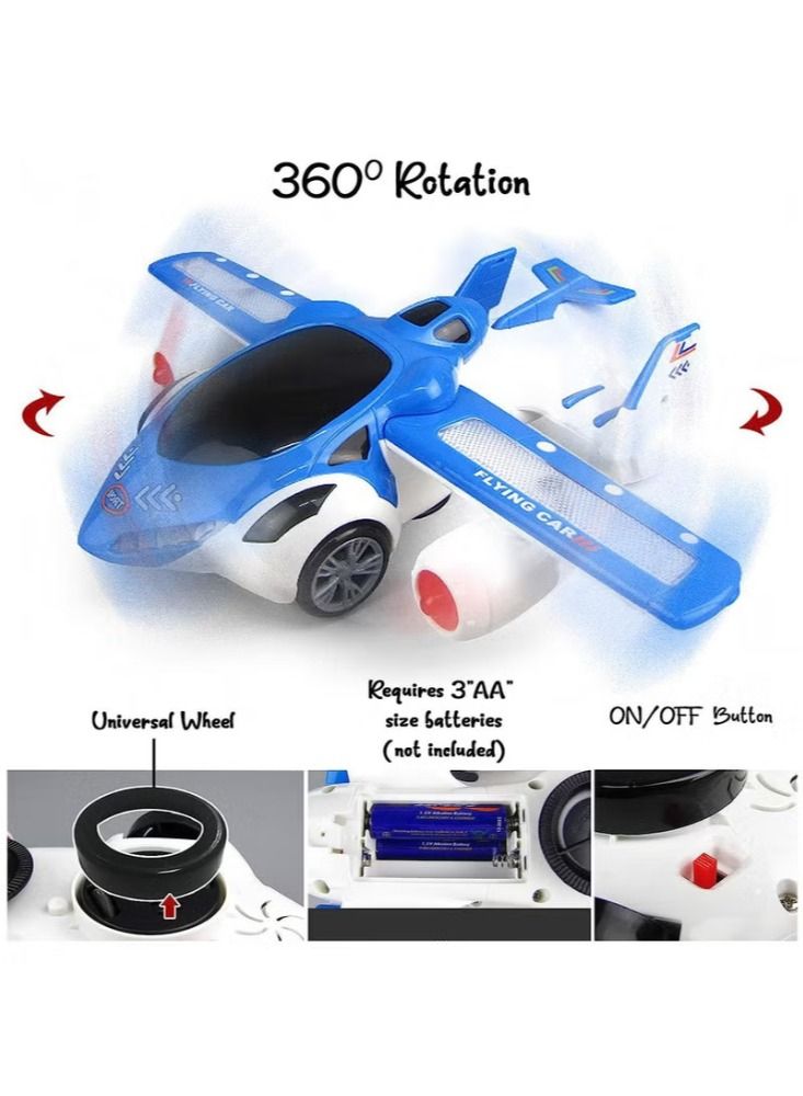 Dreamzon Smart Picks 360 Degree Rotating Flying Car with Flashing Light & Sound - Image 2