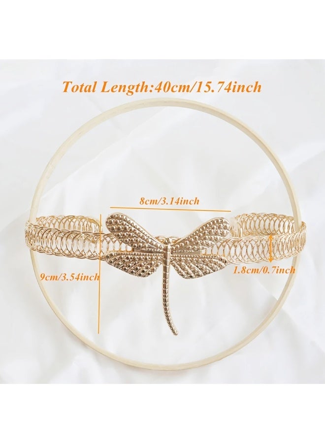 Goolsky 1PC Dragonfly Decor Metal Spring Curtain Tieback Curtain Strap - Image 5
