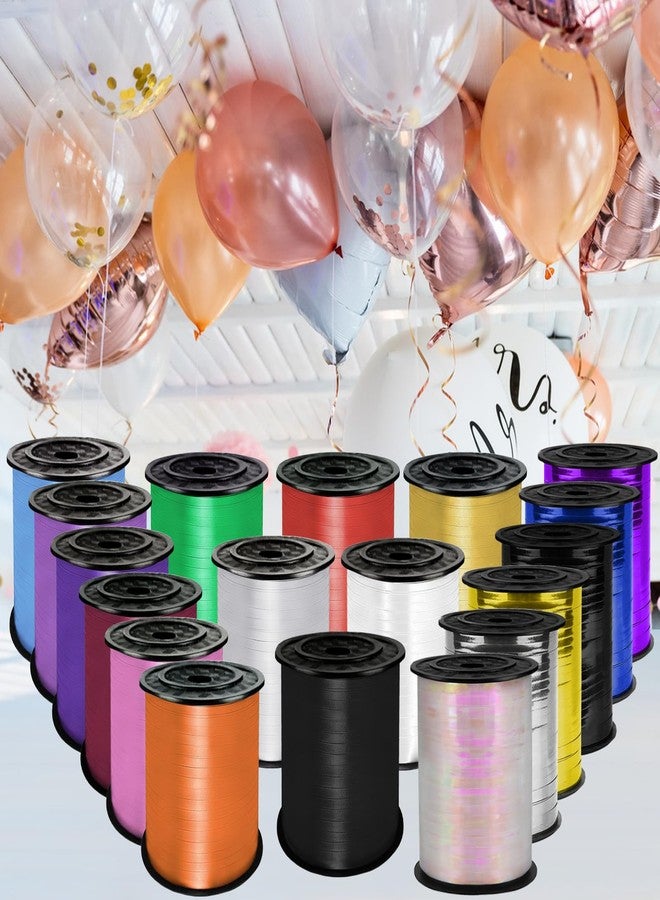 YCDMLJC Black Curling Ribbon,500 Yards Ribbons for Crafts,1/5 Inch Ribbon,Balloon String, Party Decoration,Ribbons for Florist Flower Bows for Graduation Supplies - Image 5