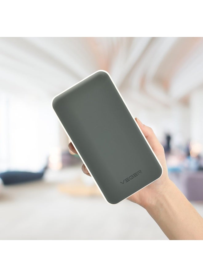 VEGER 25000mAh Power Bank with Dual USB Output 5V/1A & 5V/2A, Fast Charging Portable Backup Battery Pack, BIS Certified with Multi-Layer Safety Protection, High-Capacity External Power Source for Daily Use and Travel - Image 4