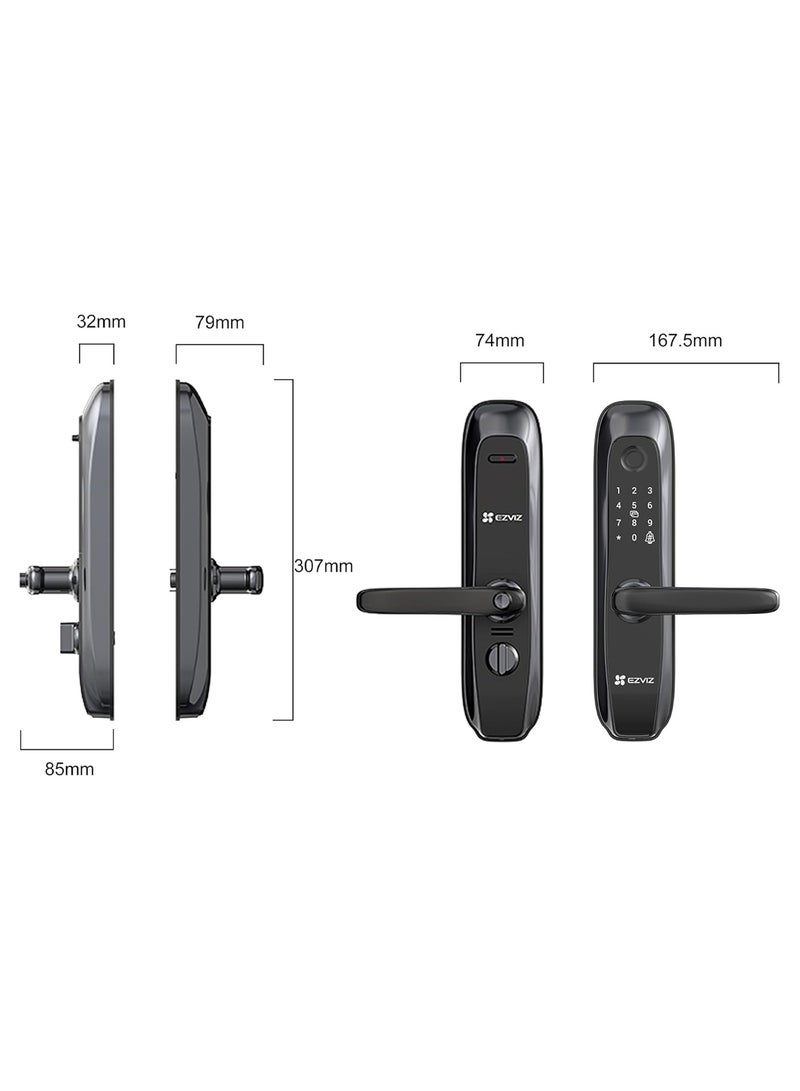 EZVIZ L2S Smart Fingerprint Lock - Image 2