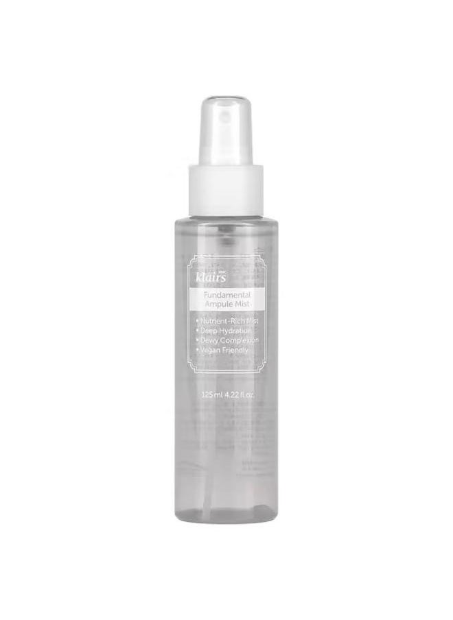 DearKlairs Fundamental Ampule Mist, 4.22 fl oz (125 ml) 