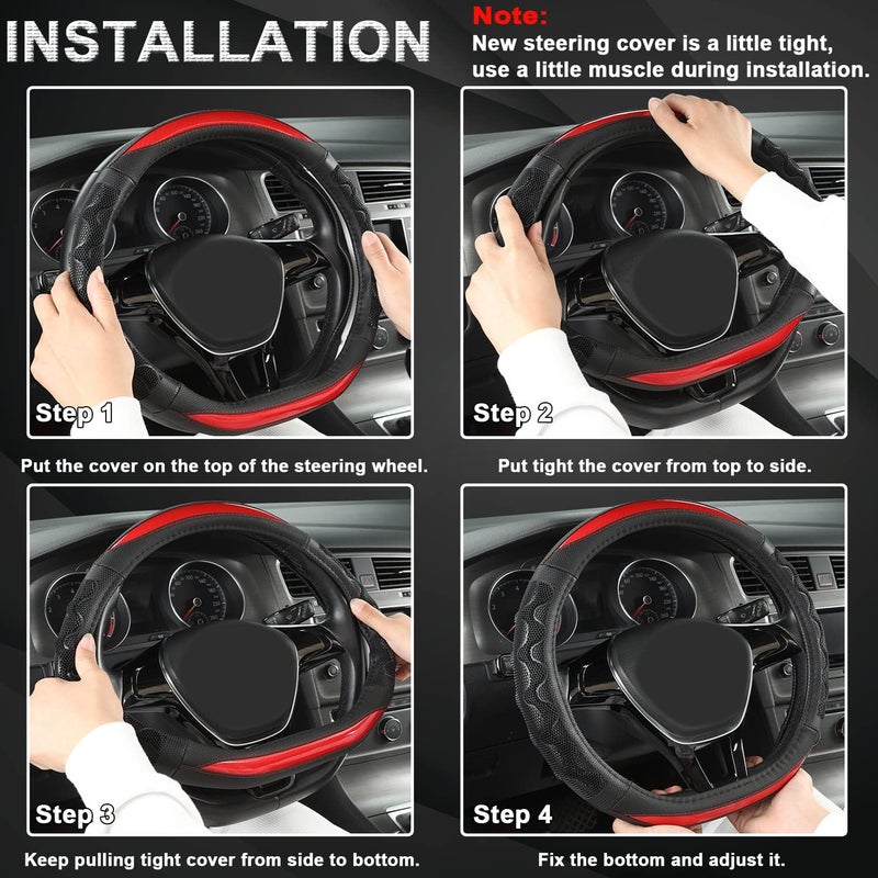 GIANT PANDA Steering Wheel Cover for Nissan - Image 4