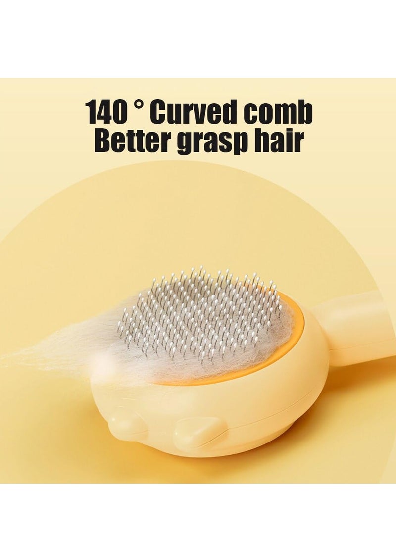 عربست إزالة الشعر القط الكلب مشط الحيوانات الأليفة منتجات التنظيف الذاتي مكشطة الشعر مدلك الشعر مكشطة الجمال أداة زينة ( الأرجواني ) - Image 3