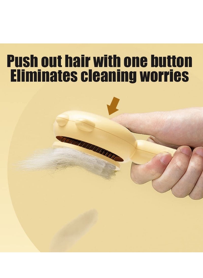 عربست إزالة الشعر القط الكلب مشط الحيوانات الأليفة منتجات التنظيف الذاتي مكشطة الشعر مدلك الشعر مكشطة الجمال أداة زينة ( الأرجواني ) - Image 2