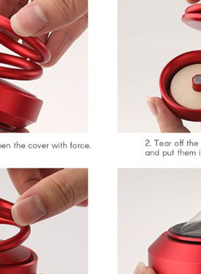 Y&D Double Ring Suspension Rotating UFO Aroma Car Air Purifier  - Image 2