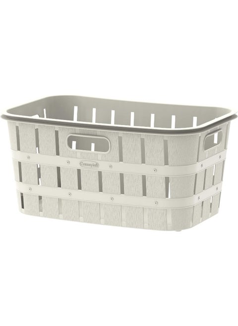 Cosmoplast 40L Cedargrain Laundry Bin