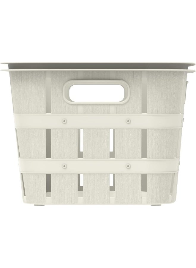 Cosmoplast 40L Cedargrain Laundry Basket  - Image 3