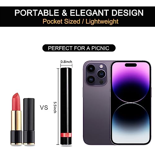 JOQINEER Wine Opener Travel Portable Pocket Air Pressure Pump Wine Bottle Opener Assemblable Design Corkscrew 7S Quick Bottle Opening for Home Restaurant Party - Image 3