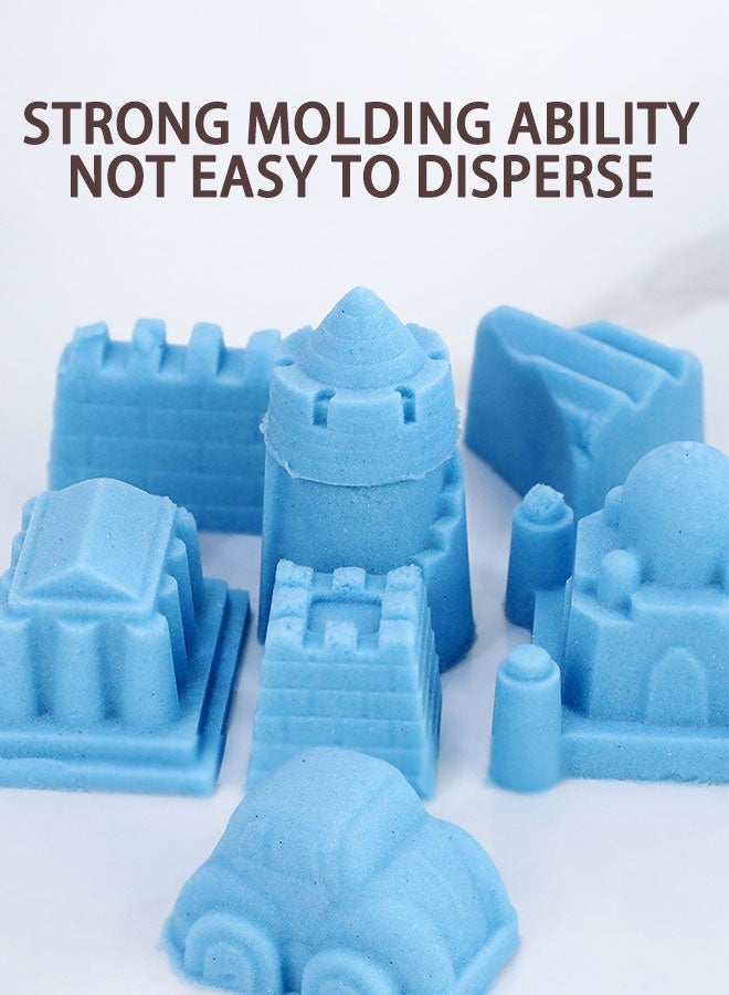 JSAITOYS Dynamic Sand Magic DIY Space Toy Sea World Educational Soft Clay Sand Set for Kids - Image 2