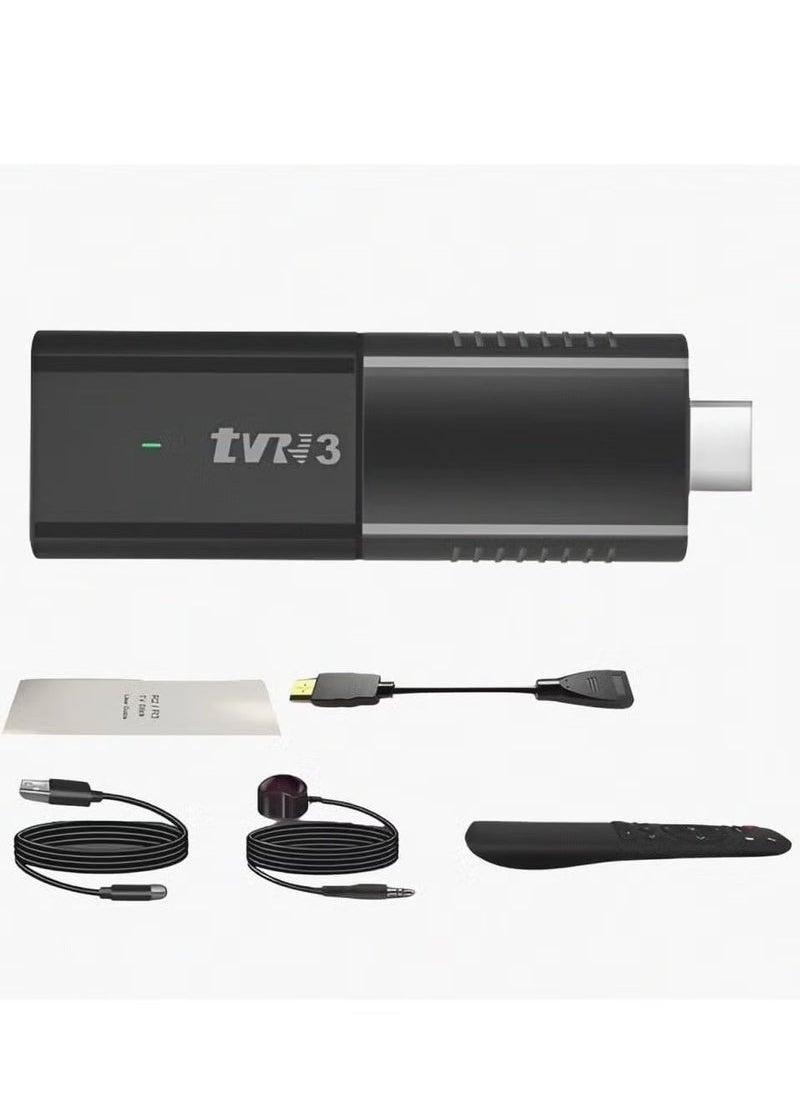 TIGER - TV Stick TVR3 with Remote Control – 2GB RAM + 16GB ROM, Android 12.1, 1080P HDR & 4K Streaming Media Player, Quad-Core, Dual-Band 4G/5G WiFi, Portable TV Dongle with Google Assistant - Image 1