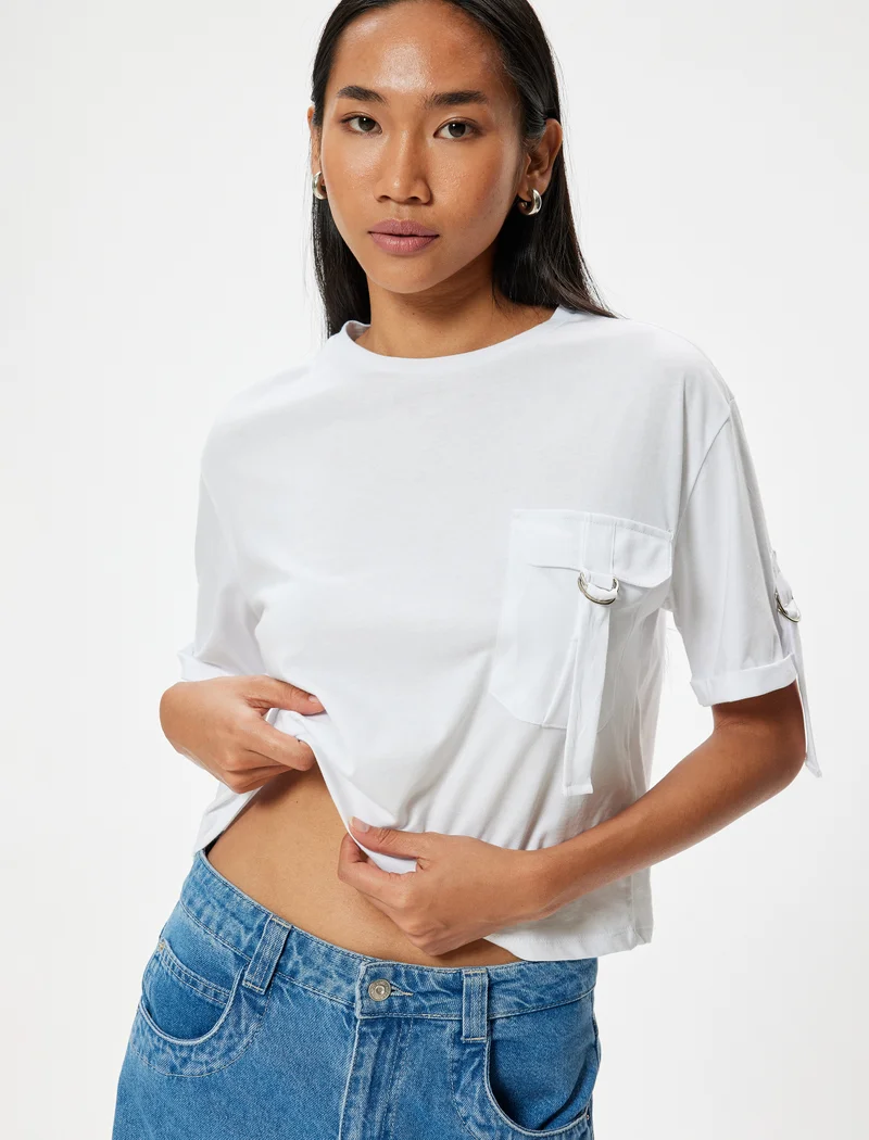 KOTON Pocket Detail T-Shirt