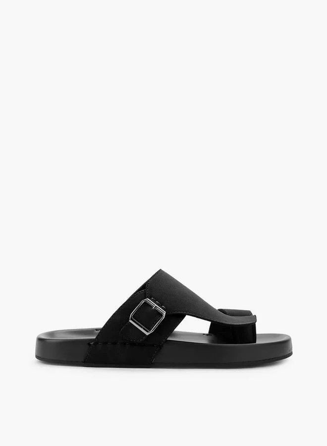 LBL by Shoexpress Men Buckle Detail Comfort Sandals