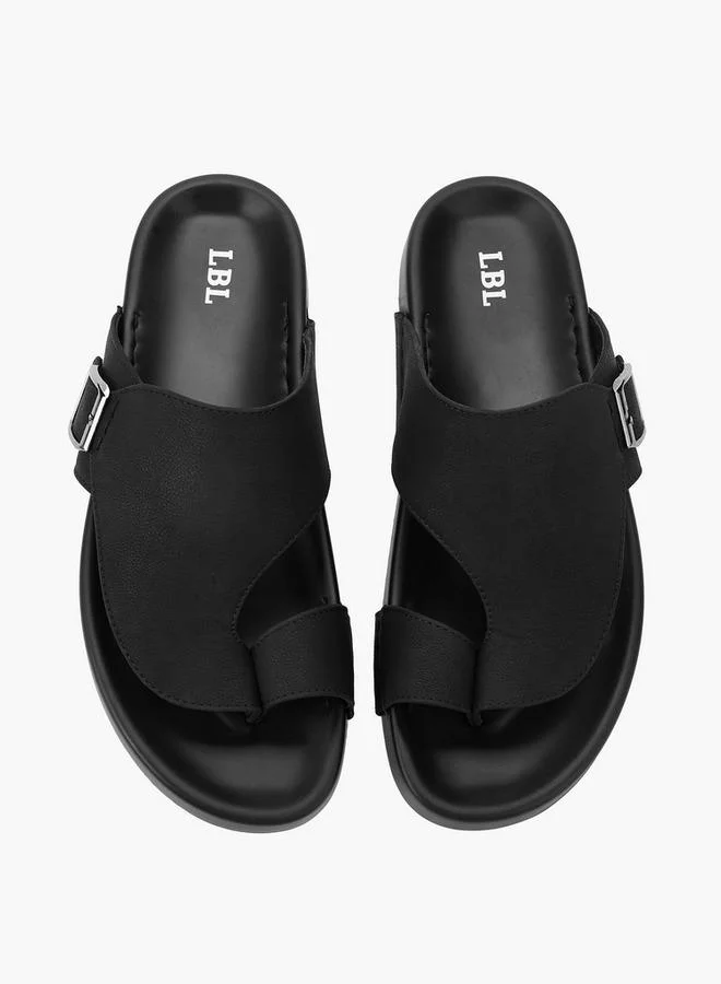 LBL by Shoexpress Men Buckle Detail Comfort Sandals