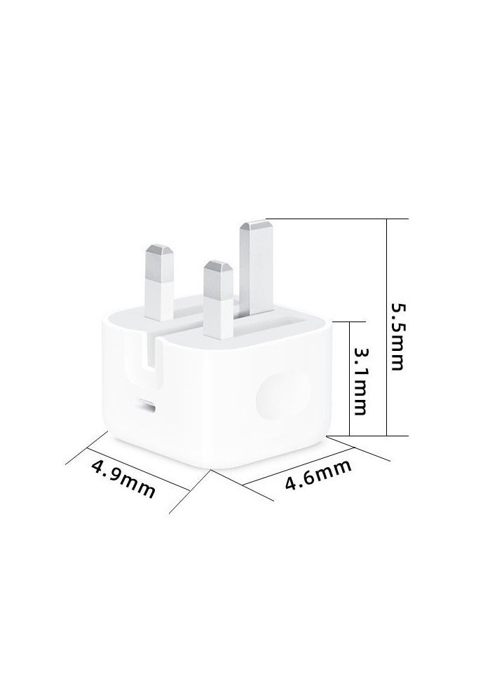 35W USB-C fast charger cable with 2M Type-C for fast charging of smart phones and tablets - Image 2