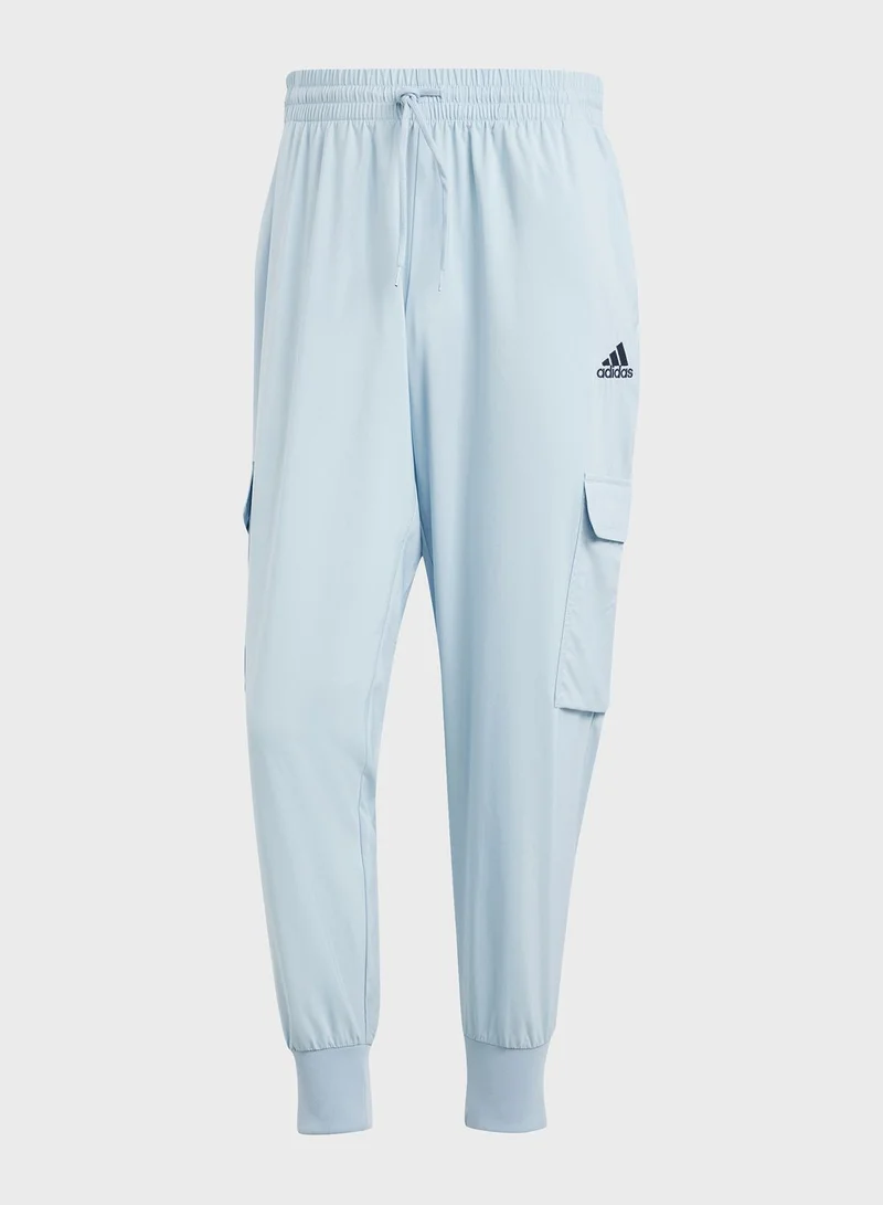 adidas بنطال مزين بشعار صغير للعلامة التجارية 78