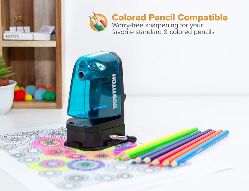 Bostitch Office Multi-Mount Manual Pencil Sharpener, Assorted Colors - Image 5