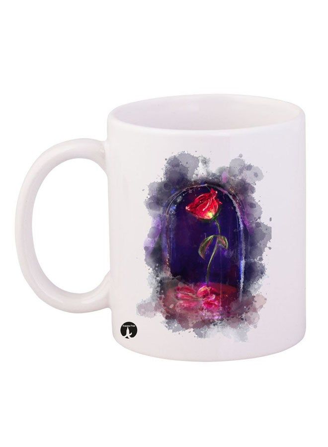RKN Printed Mug White Purple Red 11ounce - Image 2