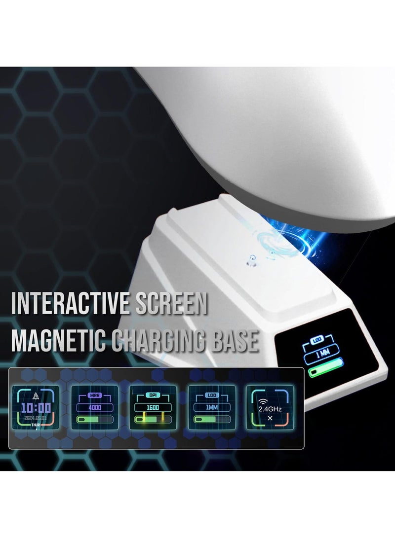 A-jazz AJAZZ AJ159apex Gaming Mouse Wireless Bluetooth Wired Tri-Mode Lightweight Office Mouse With Charging Base - Image 3