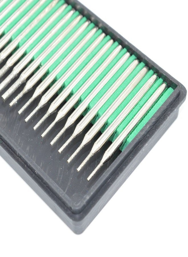 Aiskaer 60 Pcs Diamond Drill Bits, 1mm 2mm 3mm Mix Set Jewelry Drill Bits for Jewelry, Sea Glass Shells, Gem Stones Lapidary, Jewelry Making - Image 3