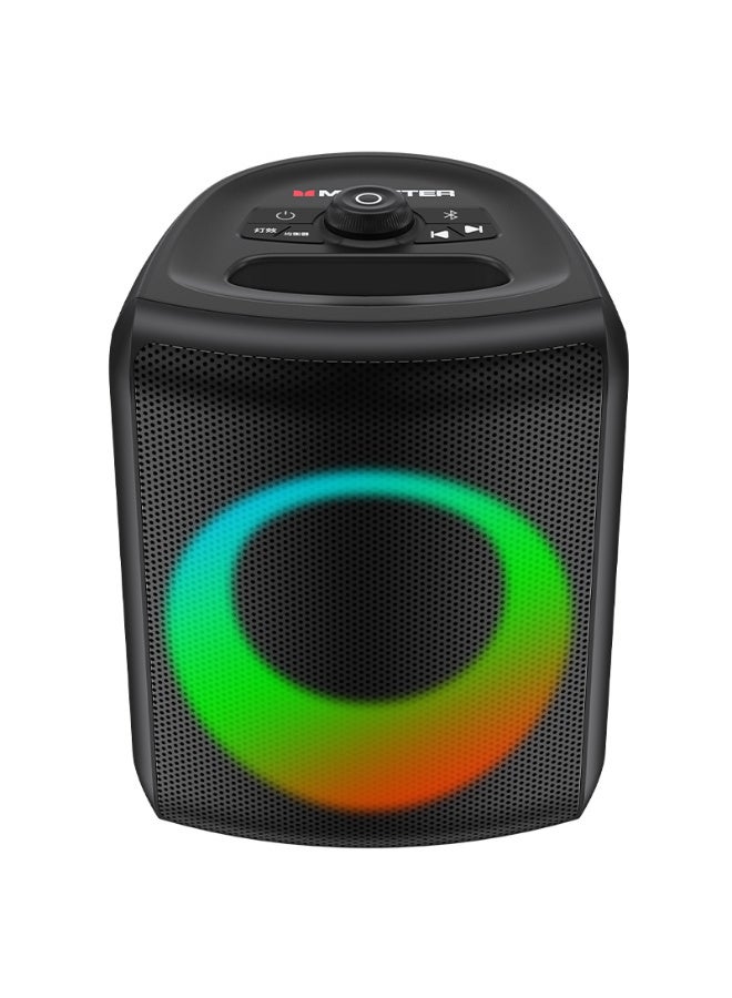 Monster MusicBox Bluetooth Speaker, IPX5 Waterproof Level, USB-C Charging Port, 2000mAh Battery Capacity - Image 2