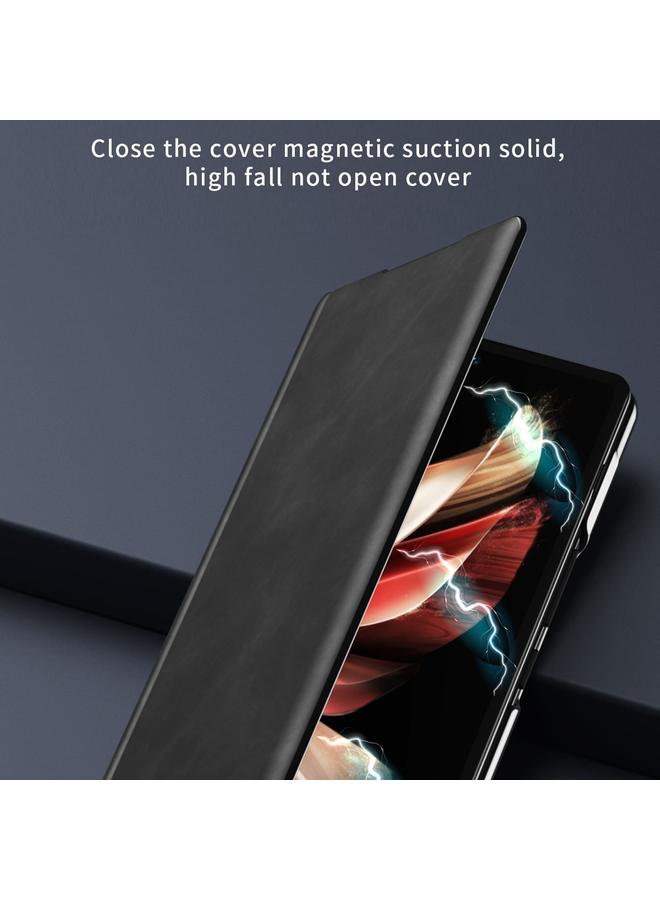 Zaboon Case For Honor Magic V2 Celebrity Series Napa Texture Shockproof Phone Leather Case - Image 2