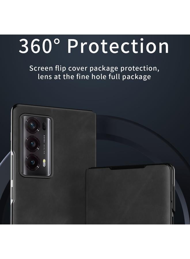 Zaboon Case For Honor Magic V2 Celebrity Series Napa Texture Shockproof Phone Leather Case - Image 4
