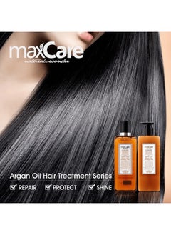 Maxcare MaxCare Moroccan Organic Argan Oil Shampoo 300ml – SLS & Sulfate Free, Nourishing & Shine Boosting  - Image 5