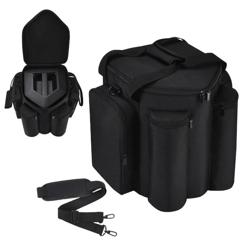LaiMoney Wireless Speaker Case for Bose S1 Pro Plus Bluetooth Speaker with Microphone Audio Cable Outdoor Party Travel Portable Backpack Carrying Case - Image 2