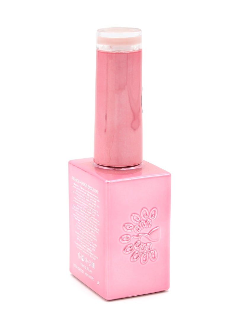 GLOBAL FASHION - GLOBAL FASHION FRENCH RUBBER BASE COAT: Long-Lasting, Durable, & Chip-Resistant Gel Nail Polish Base Coat | (04) - Image 1