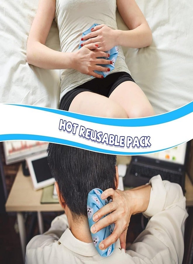 MOBDESK Ice Bags for Injuries Reusable Cold Pack Hot Water Bag Therapy Pain Relief Top Sports Knee, Head, Leg, Use Kids Adults Packs Injuries & Therapy, Headaches Bag, Menstrual Backs Fast Release - Image 4