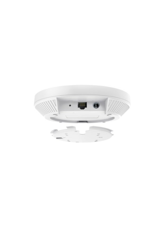 TP-Link Omada EAP653 UR AX3000 Wi-Fi 6 Dual-Band Ceiling Mount Access Point – 2402Mbps 5GHz / 574Mbps 2.4GHz, MU-MIMO, OFDMA, Beamforming, PoE+ & 12V DC, Omada Cloud & SDN Managed, 16 SSIDs, WPA3 Security White - Image 4