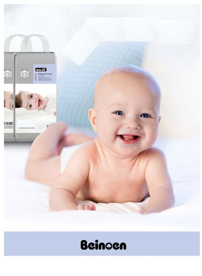 Beinoen Beinoen Premium Care Cloud Oxygen Baby Diapers Softest Absorption for Ultimate Skin Protection Size L, 36Pcs Suitable for Babies 9-14KG - Image 4